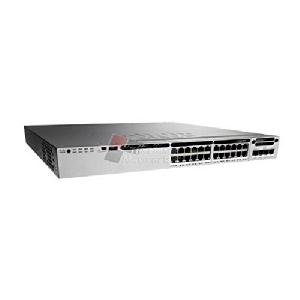 Cisco Business WS-C3850-24T-S STACKABLE 24 10/100/1000 ETHERNET PORTS, WITH 350WAC POWER SUPPLY 1 RU